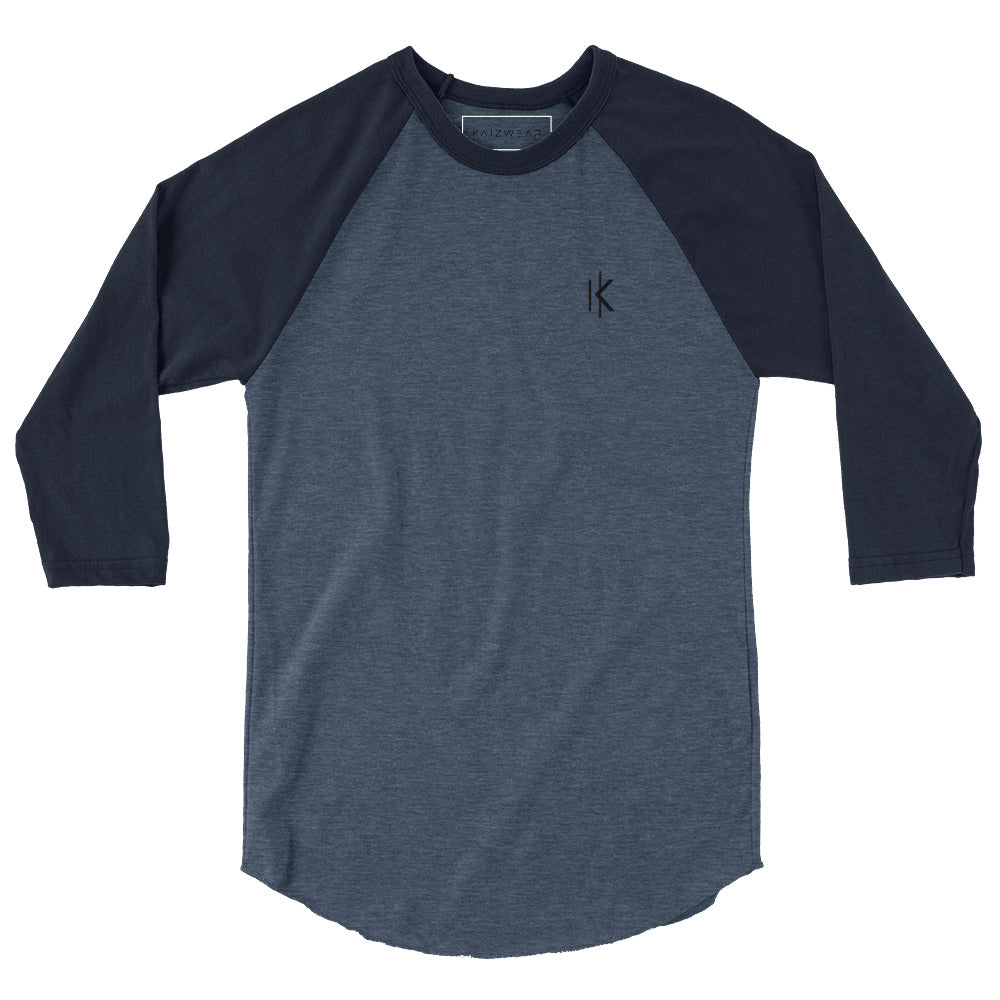Kaizwear 1/4 sleeve raglan shirt